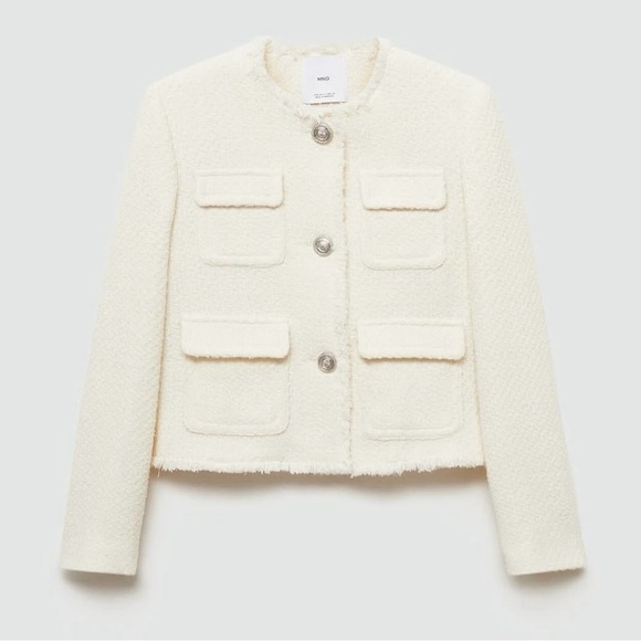 Cream Tweed Jacket
• NWT • - Picture 2 of 7